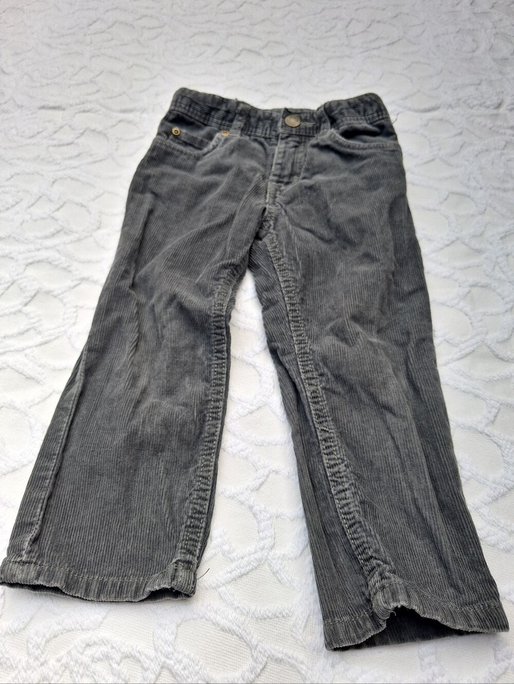 Gray Corduroy Kids' Pants Size 3T